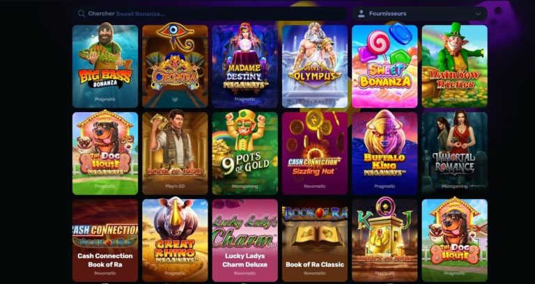 Wino Casino machines à sous